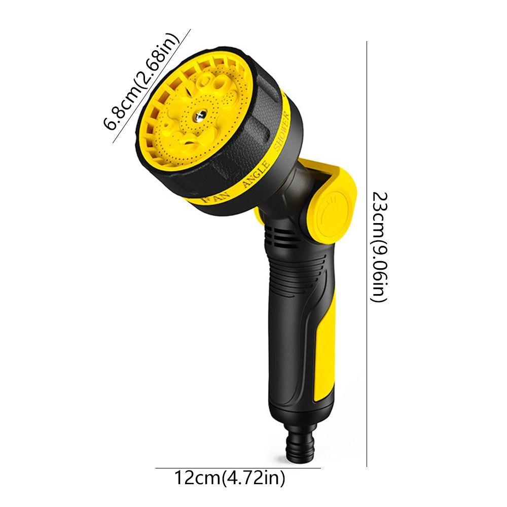 10 Modes Water Hose Nozzle Portable Irrigation Tool Hose Sprayer  For Terrace Lawns Gardening