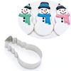 6Pcs/Set Christmas Cookie Cutter Gingerbread Xmas Tree Mold Christmas Cake Decoration Tool Navidad Gift DIY Baking Biscuit Mould