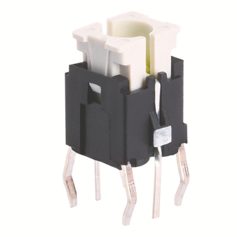 LED Lighted Tactile Key Switch 6x6 - Red, Blue, Green, White, Bicolor Options