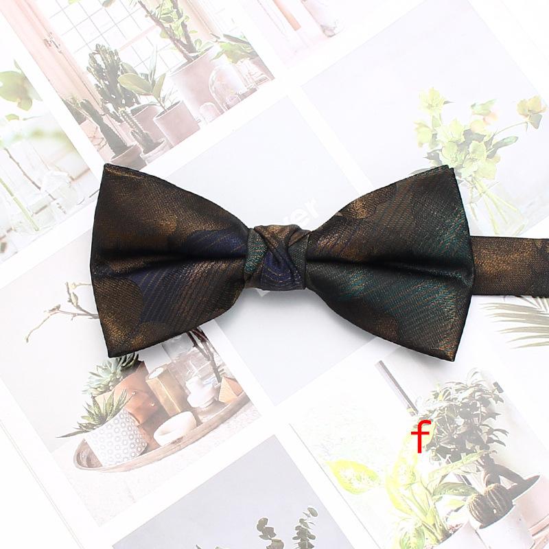 Men'S Bow Tie British Striped Business Bow Tie Wedding Groom Wedding Shirt Suit Bow Tie Accessories