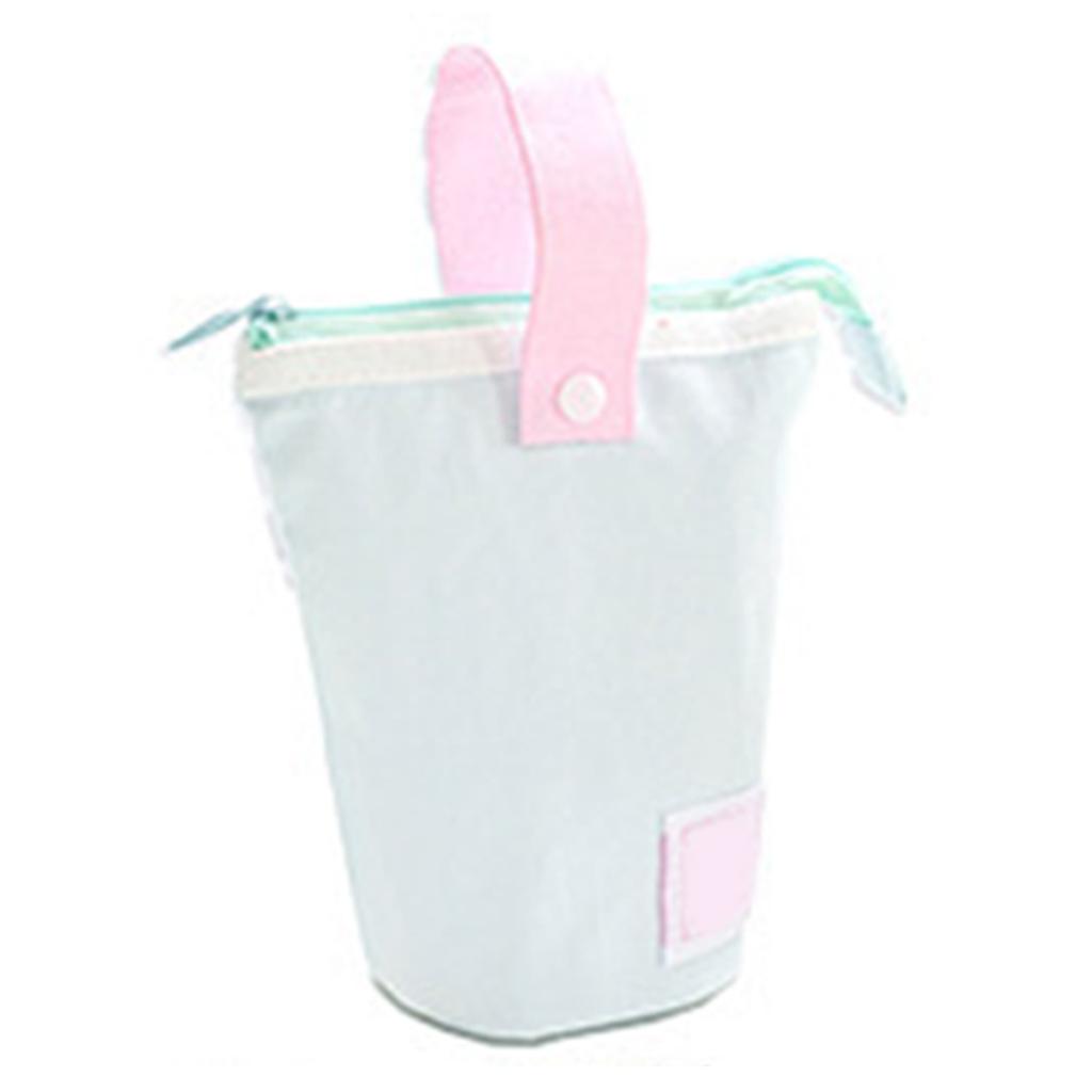 Foldable Standing Pencil Pouch Gorgeous High Capacity  Stationery Case for Office School Home