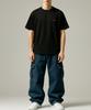 MONSTER REPUBLIC Authentic Logo Blue T-Shirt Black_8122