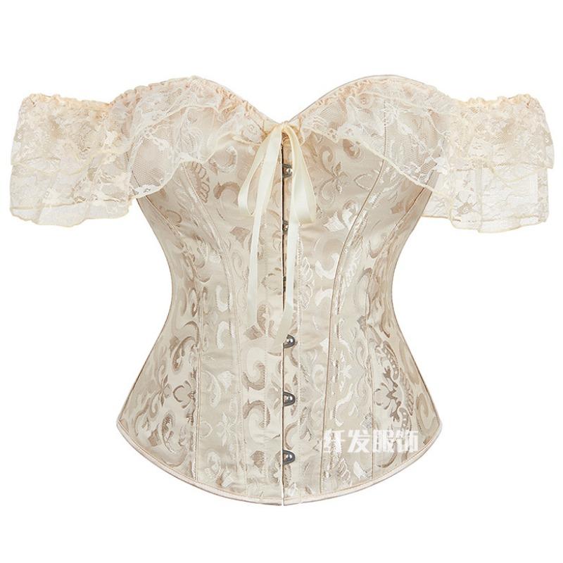 Corsetto modellante a vita alta di lusso da donna, body shaper, top modellante per il controllo della pancia