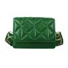 Women Shoulder Bag Vintage Embossed Flap Bag PU Leather Handbag Casual Tote Small Lattice Crossbody Bags