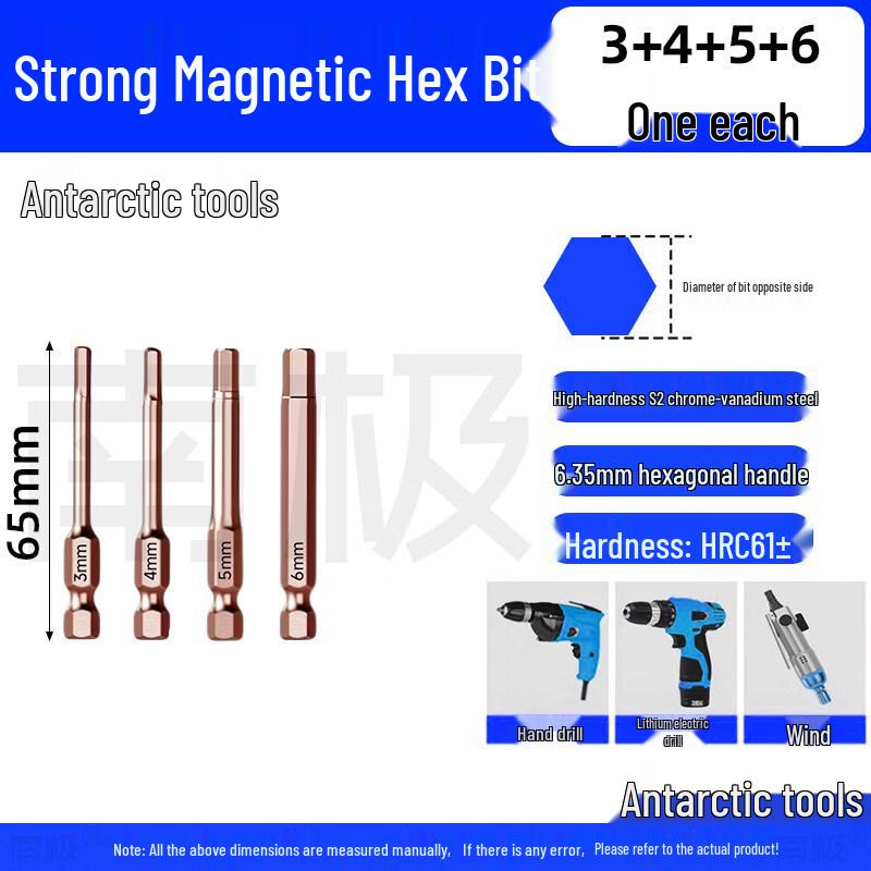 

Ally Industrial High Hardness Magnetic Hex Drill Bit