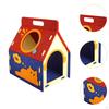 Cat House Cozy Bed Cave Handle Design Warm Funnest Play and Rest Scratch Resistant Easy Assembly