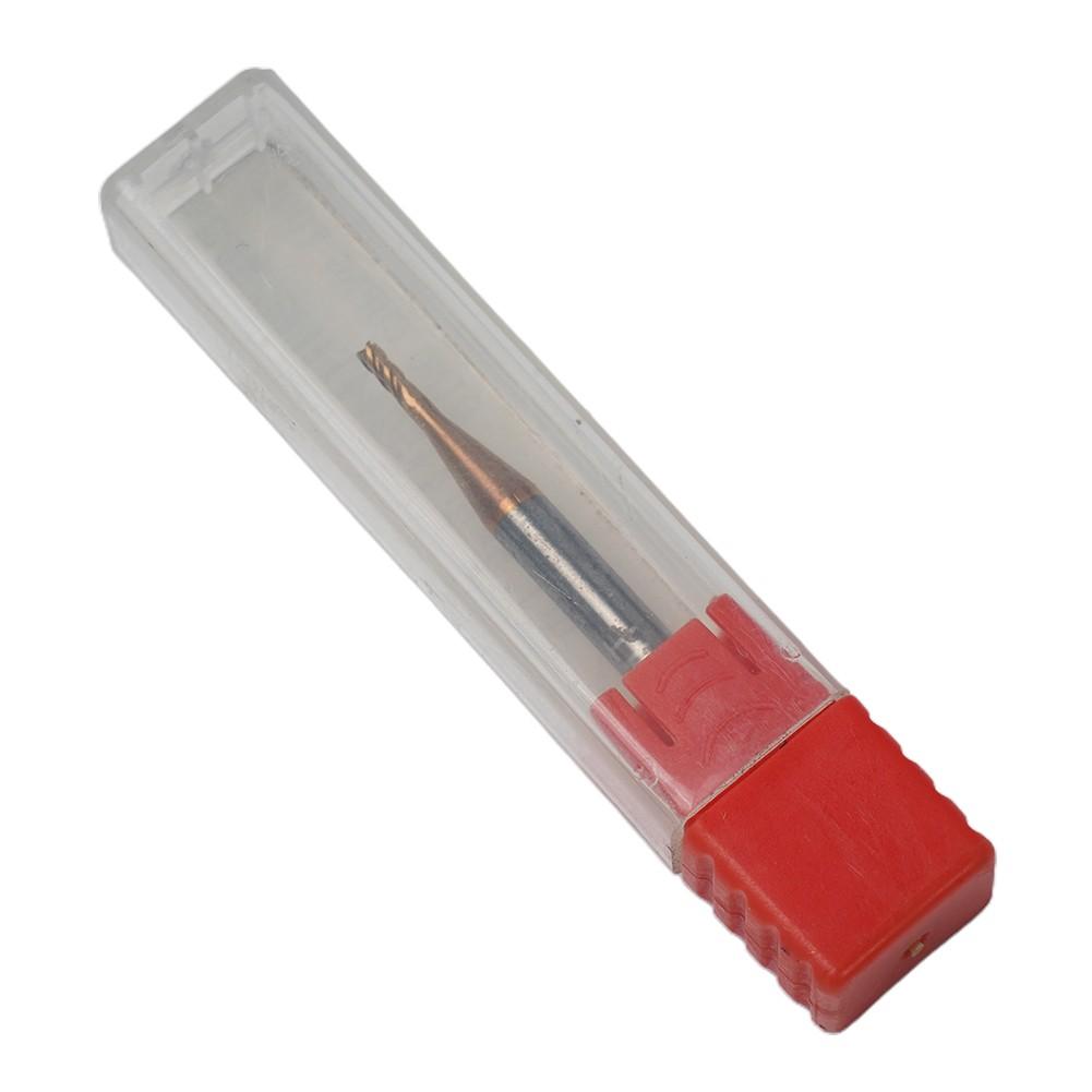 Freză frontală pătrată cu 4 fluiere din carbură acoperită cu AlTiSiN 1,5 mm x 10 mm x 4 mm x 50 mm