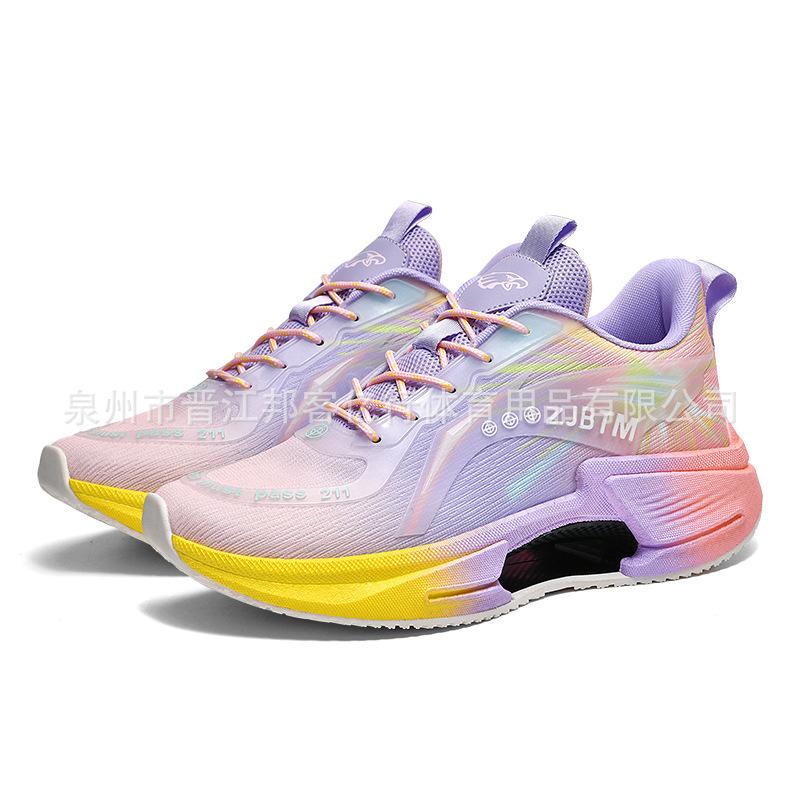 2025 New Cold Sticky Craft Running Shoes Men's Shoes Mesh Breathable Running Shoes Shock-absorbing Couple Sports Shoes