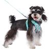 Adjustable X Shaped Dog Harness Vest Escape-Proof Lightweight Puppy Cat Chest Straps Breathable with Strap Puppy Leading Rope