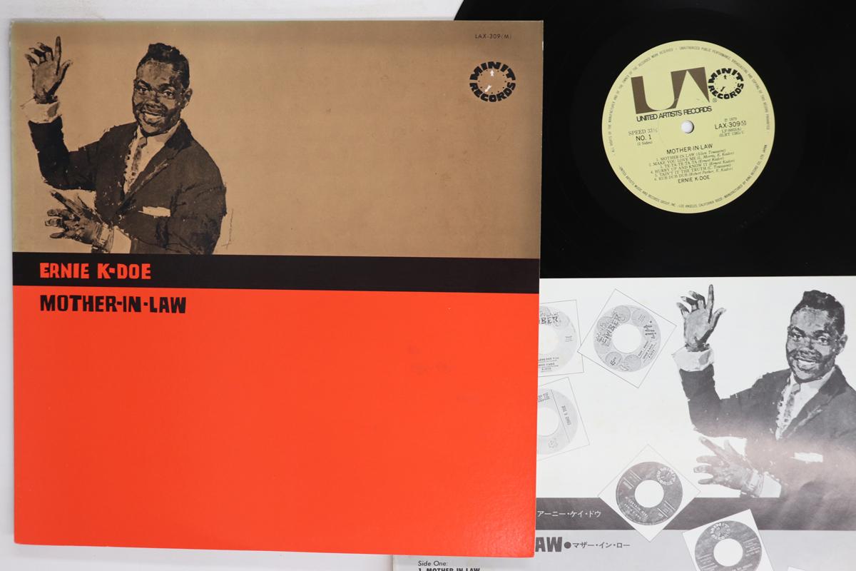 

LP Record ERNIE KDOE Motherinlaw LAX309 UNITED ARTISTS 1979 Japan Blues Used