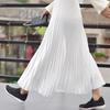 Large Size Pear-shaped Body Can Be Worn High-waisted Pleated Skirt for Women In Summer New Versatile Slim Mid-length Skirt