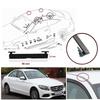 ESR576 Roof Flap Rack Port Cover Trim A2057504100 for Mercedes C W205 95*12 Mm