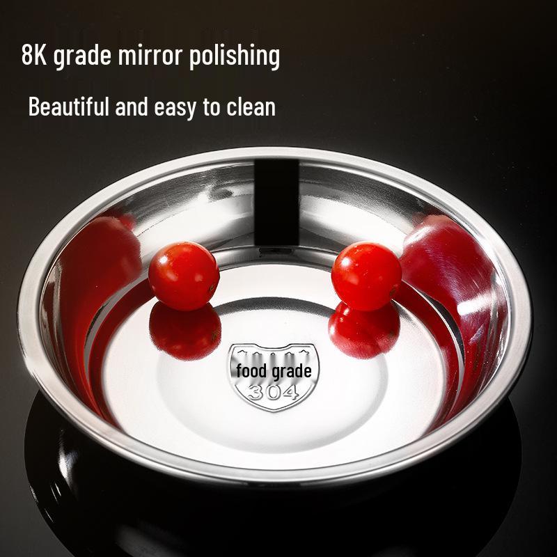 Stainless Steel Multi-Purpose Bowl Set for Soup, Noodles, Rice, and Fruits