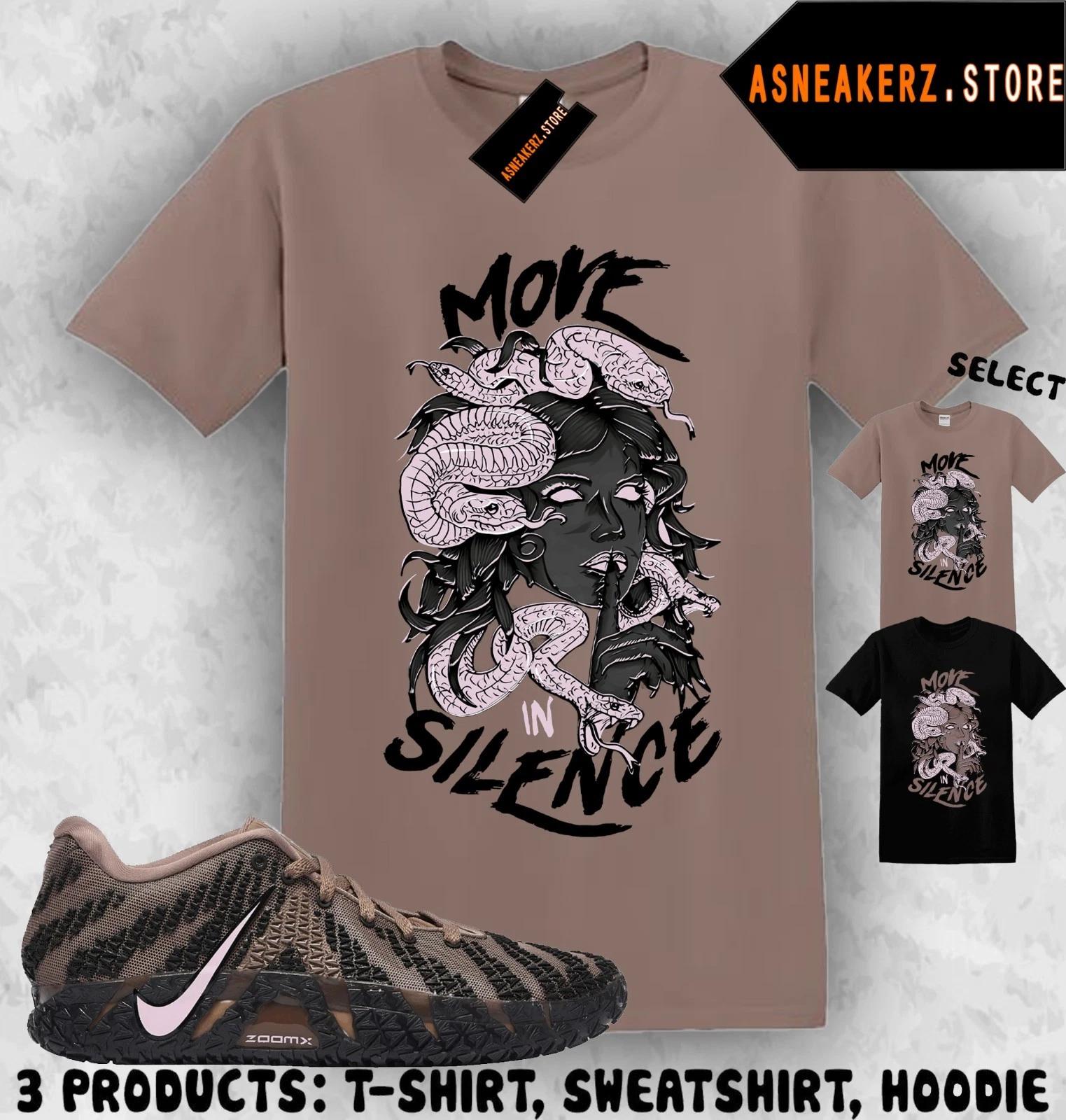 Shirt Match Ja 3 Showstopper Mink Brown Sneaker Matching Move In Silence T-Shirt 2XL