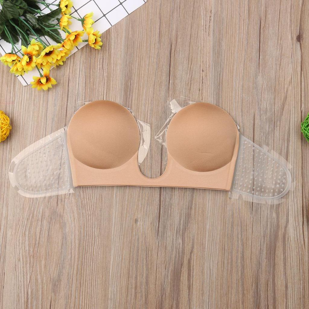 Buy Silicone Adhesive Stick On Push Up Strapless Invisible Bra Backless at  affordable prices  free shipping, real reviews with photos  Joom