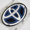 VJN4  For Toyota RAV4 Corolla Camry Land Cruiser Sienna C-HR AVALON Front Grille Hood Badge Replacement Dark Blue Hybrid Logo