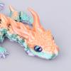 1 Piece Desk Ornament Toy New 3D Print Akatsuki Magic Dragon Model Multi-Joint Movable Creative Table Home Decoration Gift