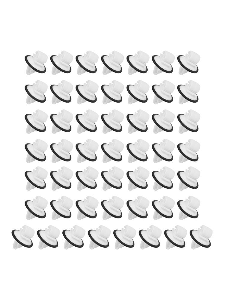 Obtenha um Ajuste Seguro com 50 Clips de Acabamento para Mercedes para Faixa Moldada Lateral da Carroceria