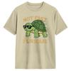 Vintage T Shirt Summer Not Fast Just Furious Turtle Funny Attitude Meme Trending TShirts Cotton Tee Shirt Unisexs Classic Clothes