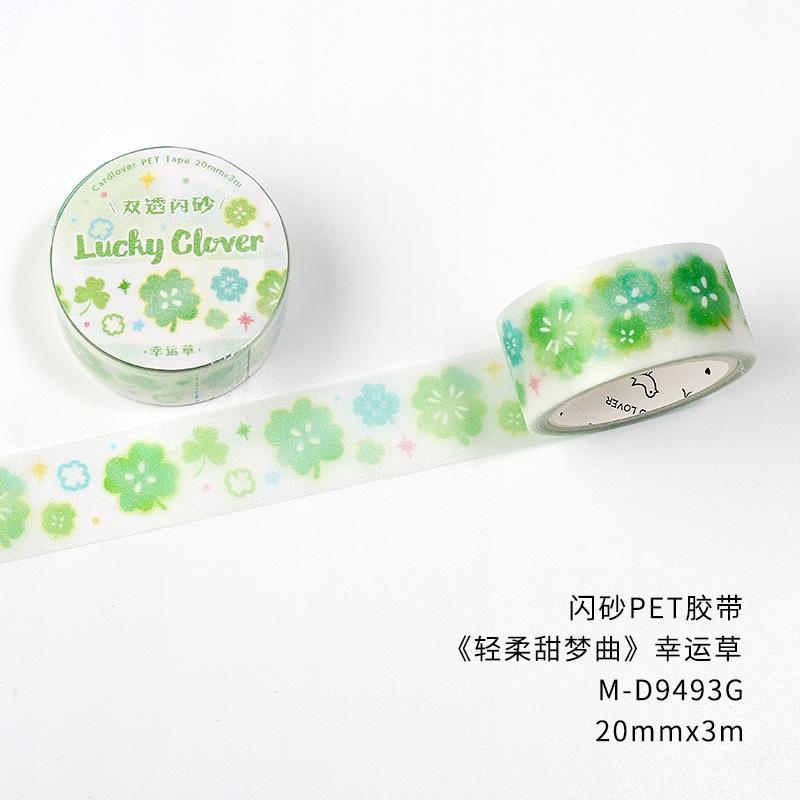

1pcs/1lot Decorative Adhesive Tapes Gentle Sweet Dream Song Junk Journal DIY Paper Japanese Masking Scrapbooking Stickers
