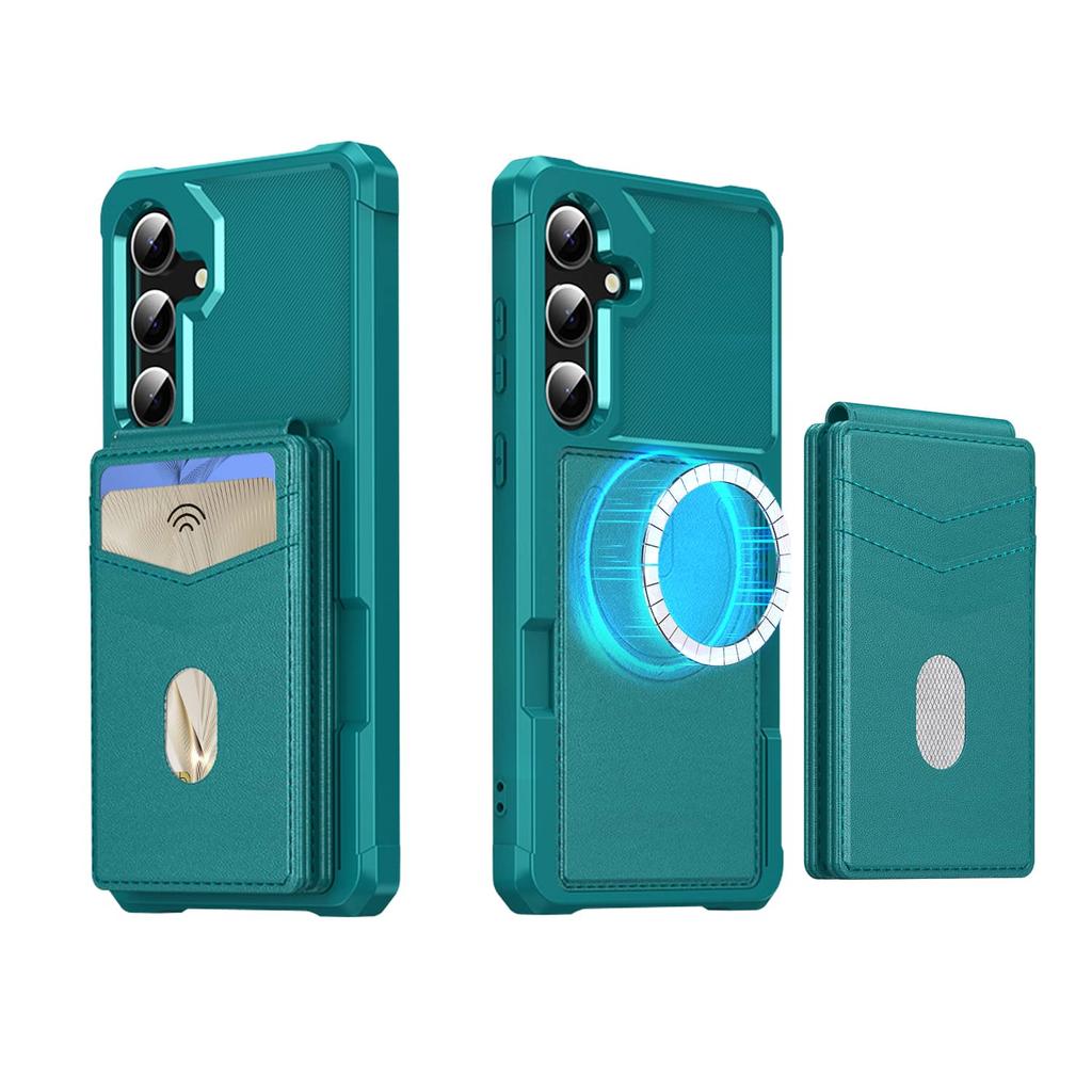 Detachable Wallet Case for Samsung Galaxy A17 A36 A26 A55 A25 5G A15 A05 A34 A73 A53, Magnetic Shockproof Flip Card Holder Cover