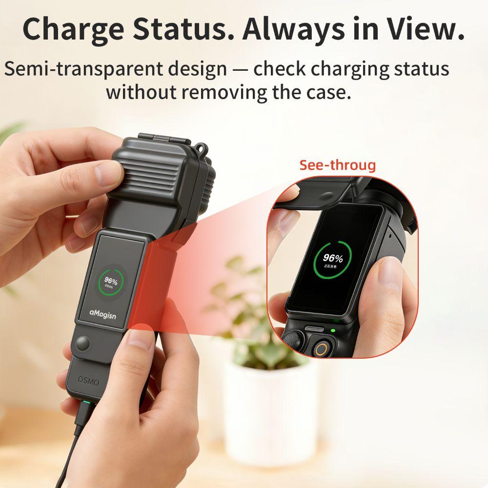 Oklopný kryt Ochranné pouzdro na kameru Gimbal Kryt objektivu pro DJI Osmo Pocket 4 Příslušenství pro akční kamery