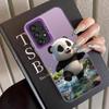 Chubby Panda Case for Samsung Galaxy A10 A20 A50 A54 A56 A51 A52 A72 A03 A06 A07 A71 A04 A05 Back Phone Cover