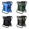 Portable Folding Camping Fishing Chair Insulated Picnic Bag Hiking Camouflage Seat Bag