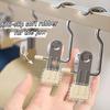 5 Pièces Cintre Pince à Linge Multifonctionnel Crochet à Vêtements Boucle Clip Métallique pour Chapeau Jupe Pantalon Rangement Armoire Vêtements Clips Antidérapants