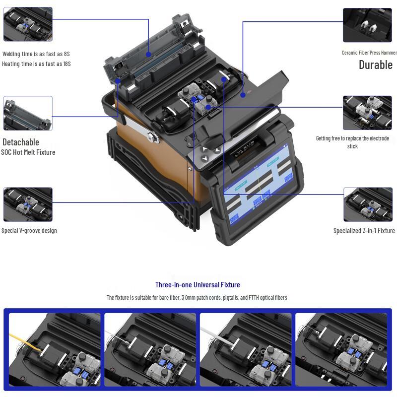 JILONG Fiber Optic Fusion Splicer