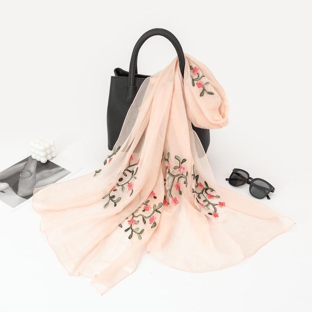 Bohemian Shawl Scarf Scarf Chinese Style Embroidered Travel Outfit Scarf Souvenir Gift