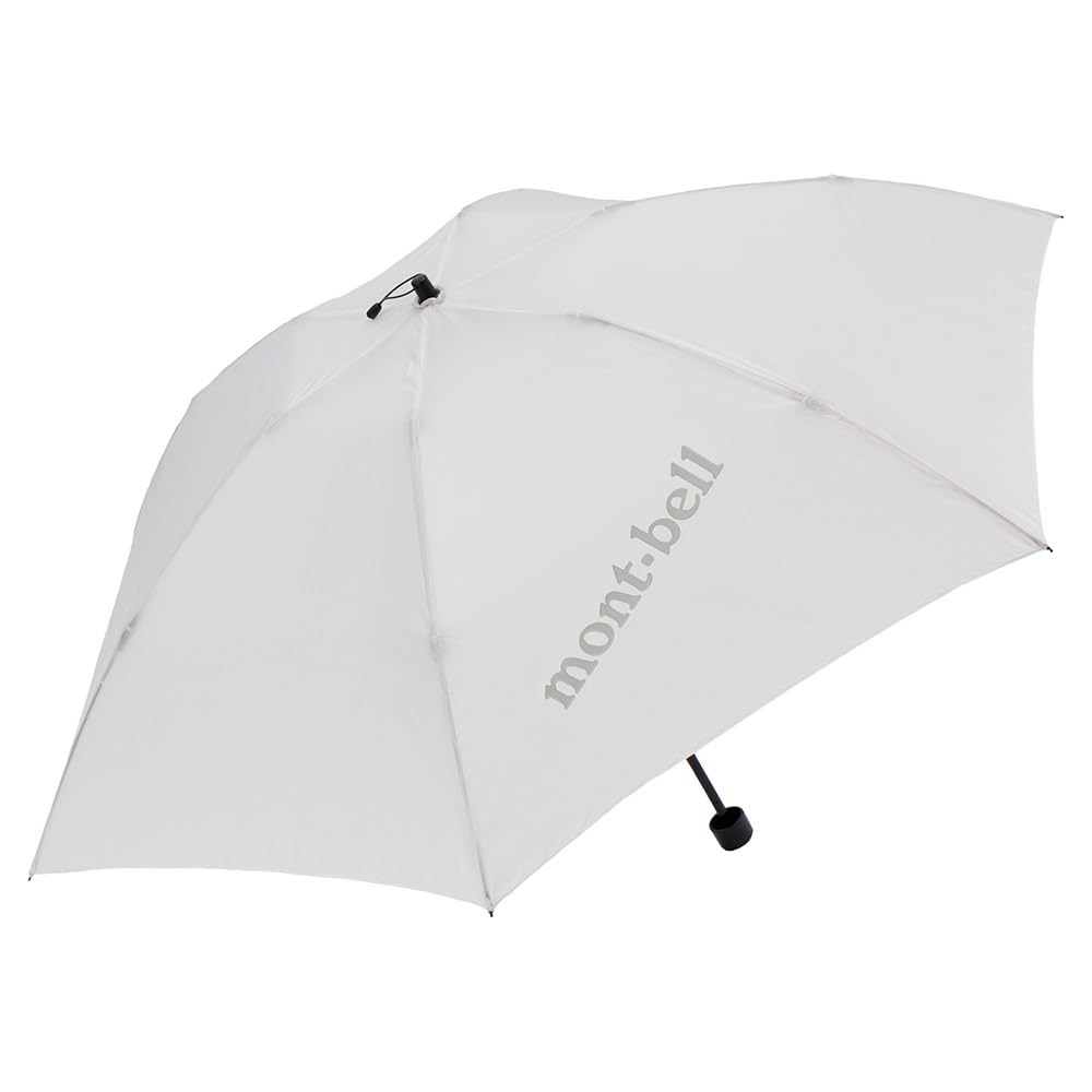 MONTBELL Travel Umbrella 50 White Ultra-lightweight 6 Bones Polyester Fabric Compact Outdoor