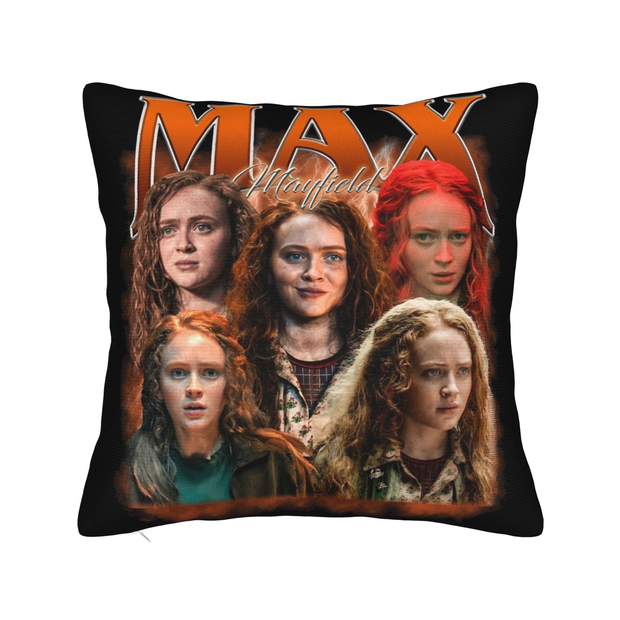 

Vintage Will Byers Retro 80s Pillowcase Printing Polyester Cushion Cover Decor Pillow Case Cover Home Zippered 40*40cm 30x30cm 12x12in