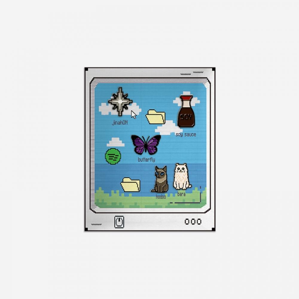 Safarispot Kwon Jin Ah Badge  5ea