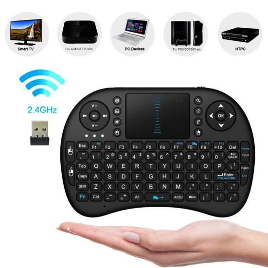 I8 Mini 2,4 GHz mit Touchpad für Drahtlose Tastatur TV Set-Top-Box PC Laptop