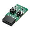 9Pin Desktop PC Power Reset Switch Module LED Indicator Motherboard Header for DIY Build Upgrade