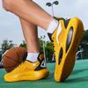 New Summer Men's Shoes Air Cushion Shock Absorption Youth Sports Practical Training Low-top Wear-resistant Men's Basketball Shoes