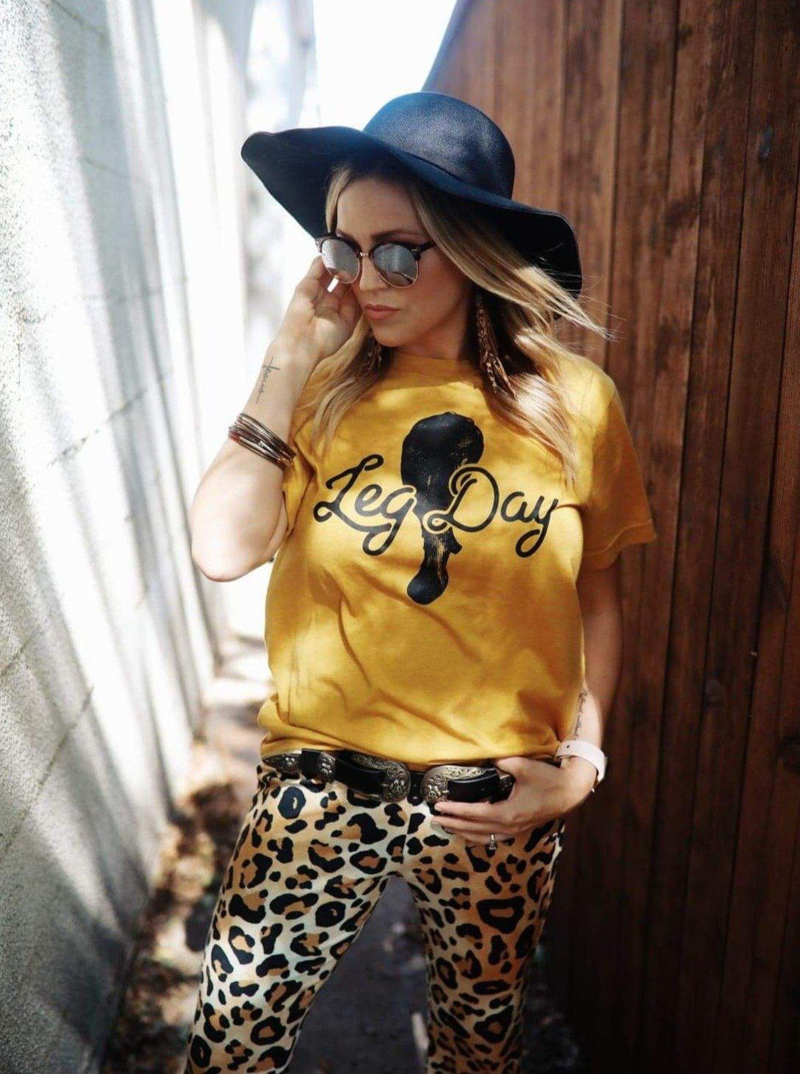 Leg Day | Women s T-Shirt | Ruby s Rubbish® XL