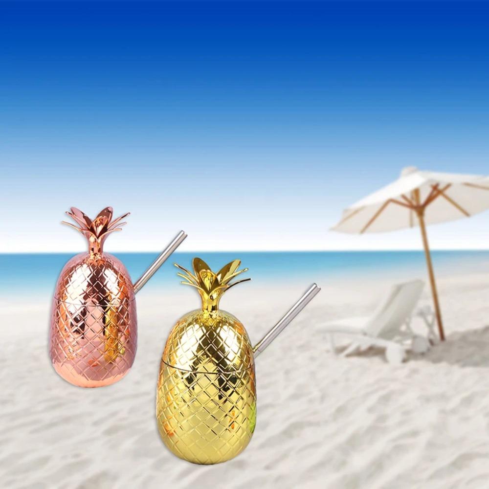 Cute Pineapple Cocktail Cups Unique Drink Cup Creative Mug Beer Mugs  Party Favors