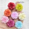 10pcs New Resin 3D Cartoon Colorful Rose Blossoms Resin Flatback Stone Scrapbook Wedding DIY Decor Crafts Jewelry Accessories