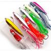 40g-200g Sinking Saltwater Sea Fishing Spinning Lure Hard Bait Inchiku Squid Lure Metal Slow Jig Head BKK Skirts Hook