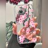 A plum flower graphic phone case for iPhone 15 14 13 12 11 x XR Xs SE2 SE 8 7 plus pro Max TPU Back Cove