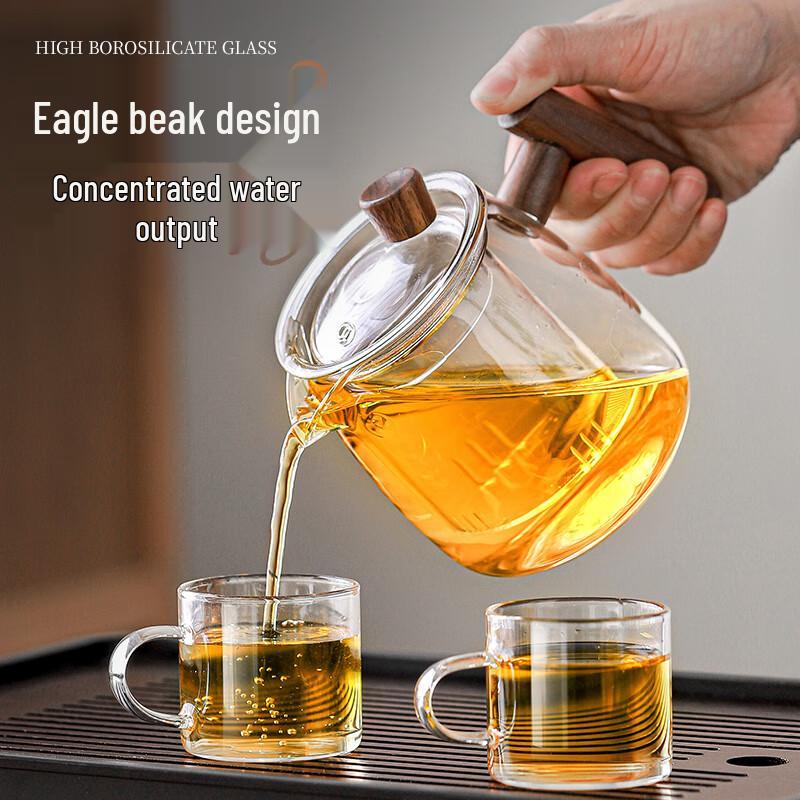 Glass Tea Infuser & Separation Teapot Set