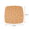 Square Oil-Absorbing Air Fryer Paper with Holes for Baking, Oven, and Steaming