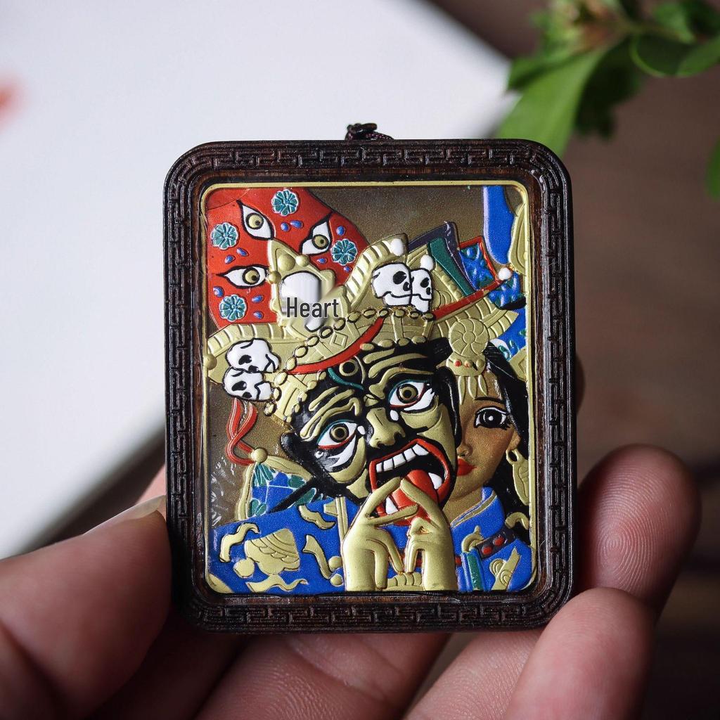 Chengui Zhao Gongming Martial God of Wealth Pendant Necklace – Five Ways God of Wealth Design for Men and Women