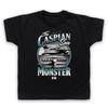 Caspian Sea Monster Soviet Aircraft Km Korabl Maket War Kids Childs T-Shirt