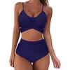 Women Sexy Push Up High Cut Bikini Set Two Piece Swimsuit