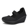 Scarpe da Donna Platform Piattaforma Sneakers Estive Per Camminare Intrecciate Femminili Mocassini Casual 5 CM Altezza Alta Qualità Tenis Taglie Forti