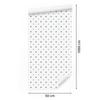 Delicate gray dots wallpaper for living room and bedroom 50x1000