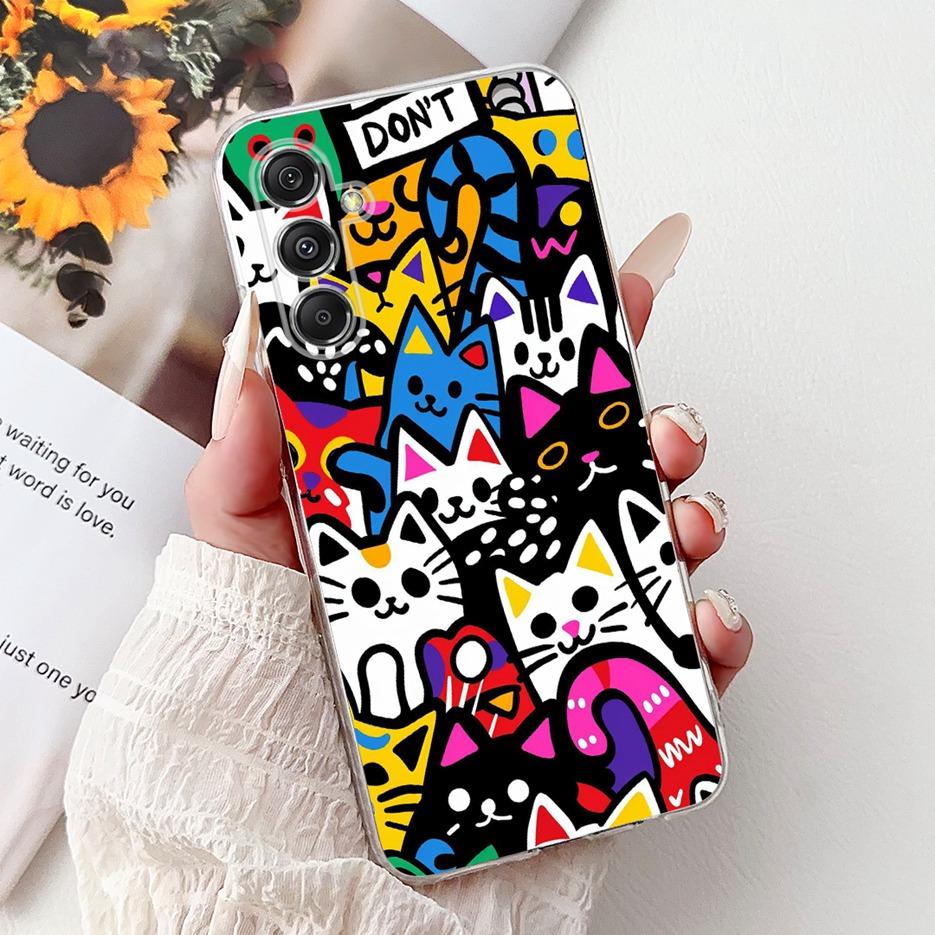 For Samsung Galaxy M34 5G Case SM-M346B New Fashion Painted Cover Soft Silicone Phone Case For Samsung M34 M 34 5G Fundas Bumper